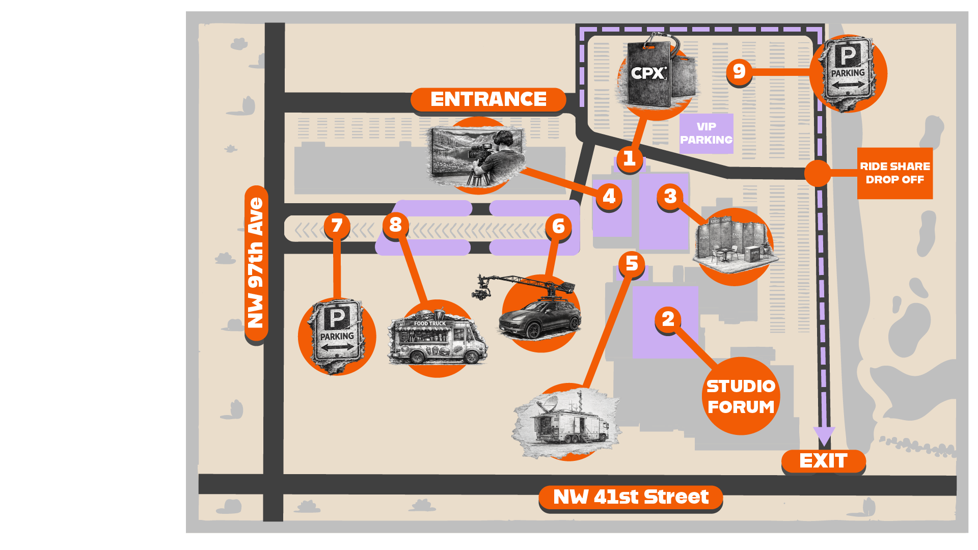 CPX 2026 event map